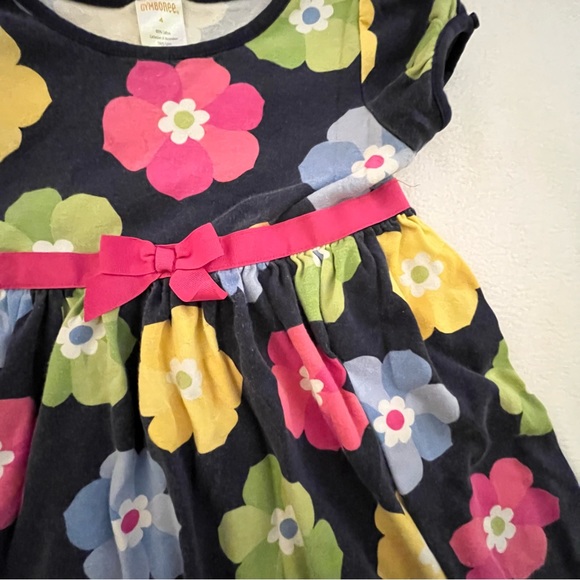 Gymboree Showers of Flowers Cotton Dress - Picture 2 of 4